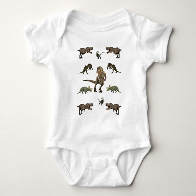 Body Papier Dinosaure (Devant)