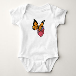 Body Papillon au coeur