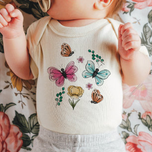Body Papillon de printemps