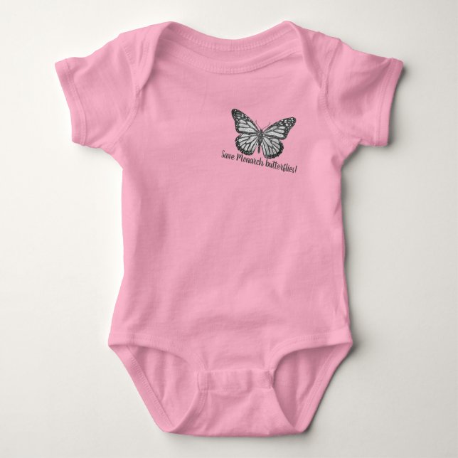 Body Papillon monarque (Devant)