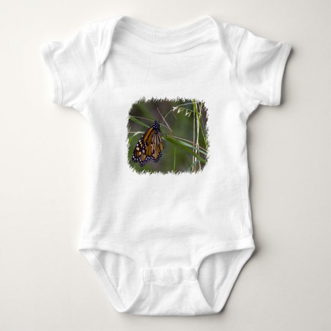 Body Papillon monarque dans l'herbe (Devant)