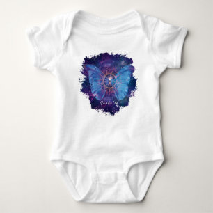 Body Papillon morpho / Galaxie Mandala