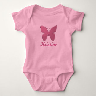 Body Papillon rose