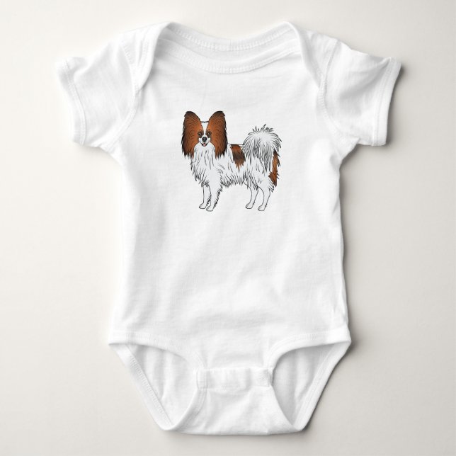 Body Papillon Sable Rouge Spaniel Jouet Petit Chien Heu (Devant)