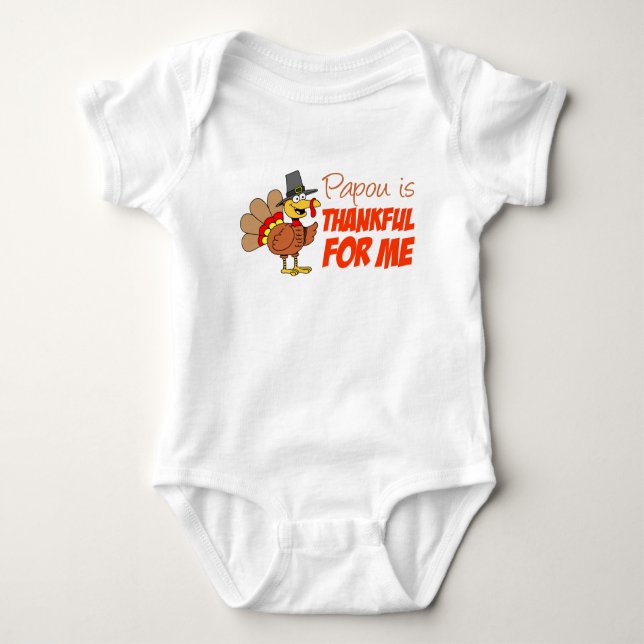 Body Papou Me Remercie (Devant)