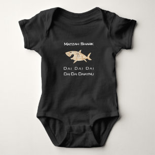 Body Pâque Matzah Shark Kids'Baby Bodysuit