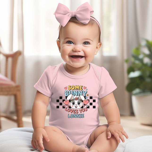 Body Pâques Certains Lapins T'Aiment Combinaison Intégr (Créateur téléchargé)