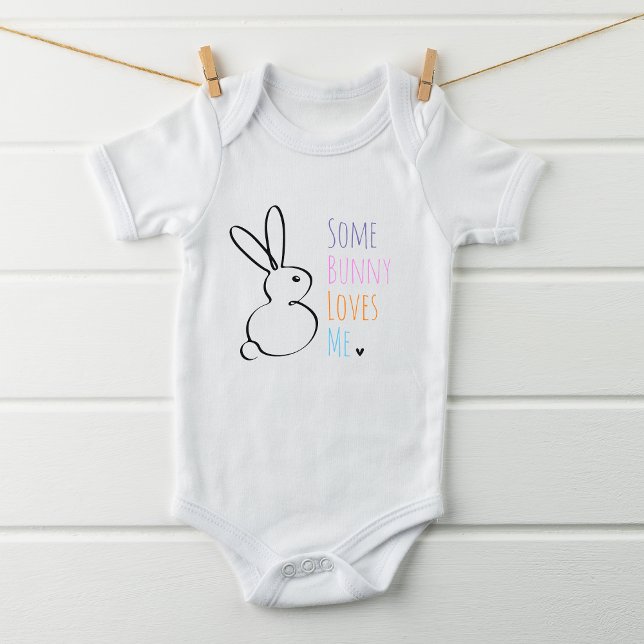 Body Pâques Mignon Certains Lapin M'aime (Créateur téléchargé)