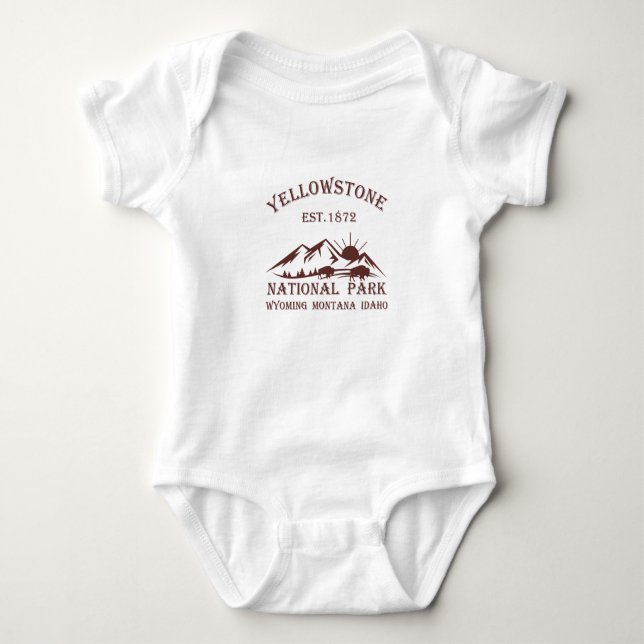 Body Parc national de Yellowstone vintage (Devant)