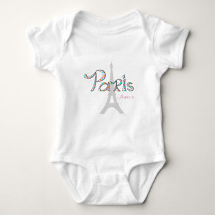 Body PARIS Amour avec Tour Eiffel