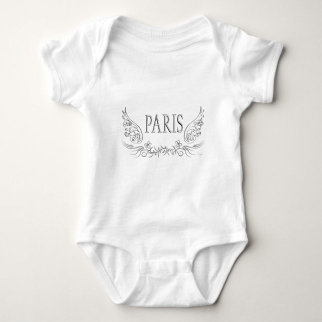 Body Paris (amour) Les ailes et les perles (Devant)
