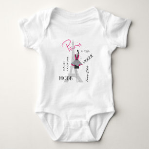 Body Paris Tour Eiffel Mode Combinaison Bébé
