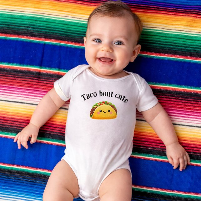 Body Parle de mignon - vêtements à thème taco pour bébé (Créateur téléchargé)