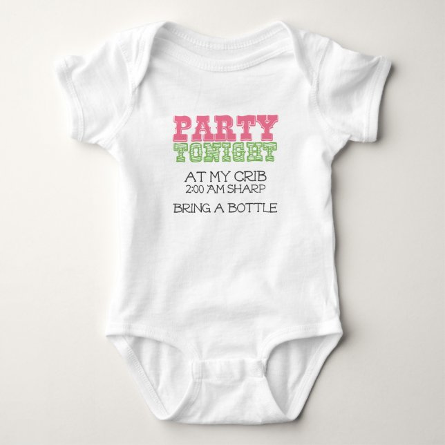 Body Partie de bébé ce soir à ma huche (Devant)
