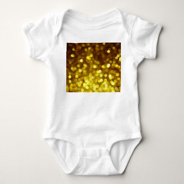 Body Parties scintillant d'or : texture festive de Noël (Devant)