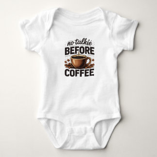 Body Pas de bavardage avant le café – Amateur de café r
