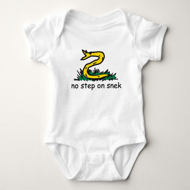 Body Pas de pas sur les mèmes de snek Gadsden parodie S (Devant)