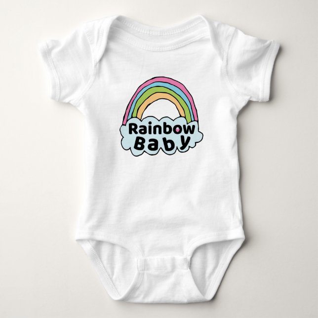 Body Pastel Rainbow Baby Birth Blessing Birth Miracle (Devant)