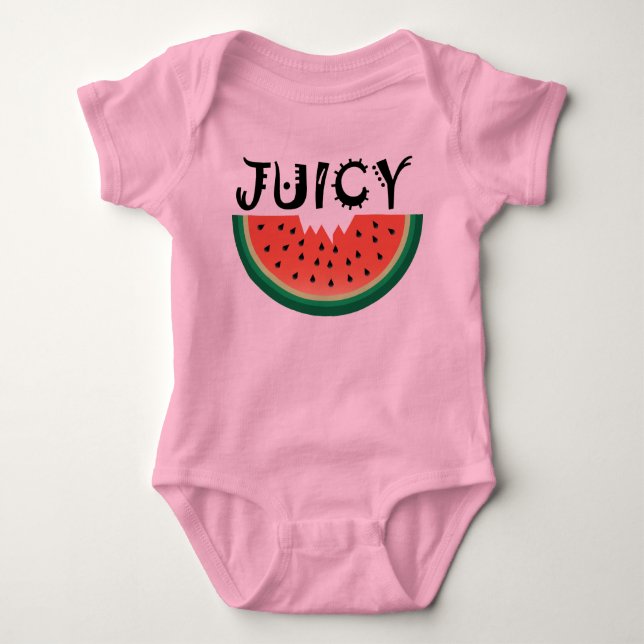 Body Pastèque Juicy -  Bodysuit Baby Jersey (Devant)