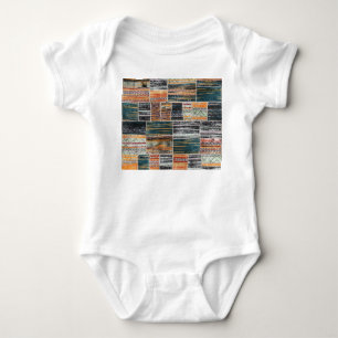 Body Patchwork collage mixage, surface composée motif i