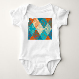Body Patchwork indien design vintage sans soudure.
