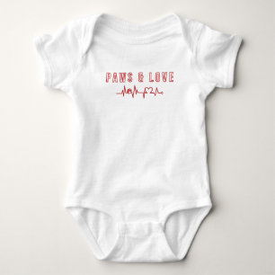 Body Pâtes & Love Cute Pet Lover Typographie Amoureux d