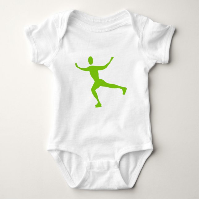 Body Patinage sur glace - Martian Green (Devant)
