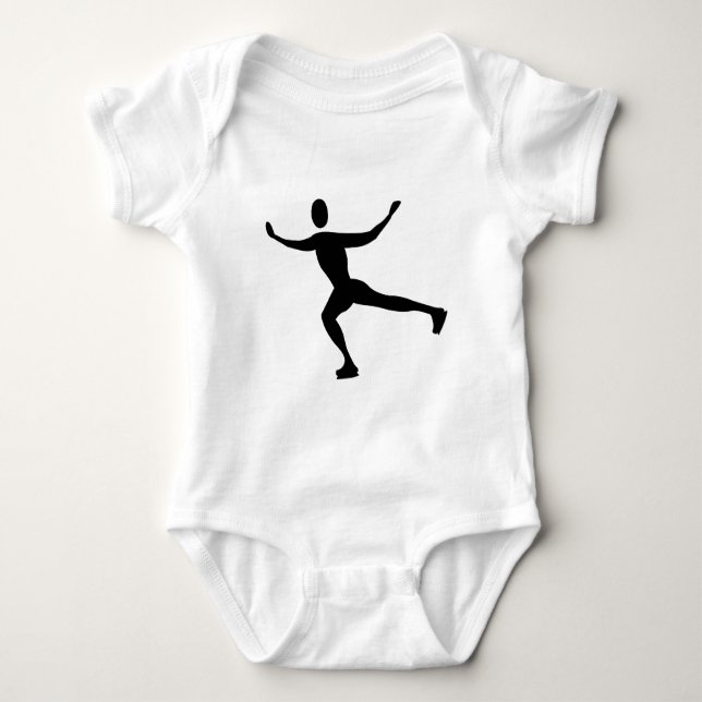 Body Patinage sur glace - Noir (Devant)