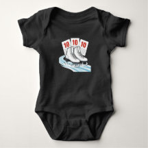 Patineur artistique avec cartes de score - T-shirt
