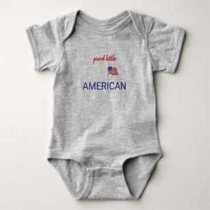 Body Patriotique Fier Little American