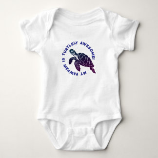 Body PAWPAW Turtle Bleu