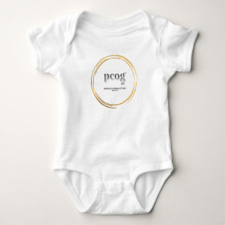 Body pcog baby bodysuit WHISPY GOLD CIR words+scripture