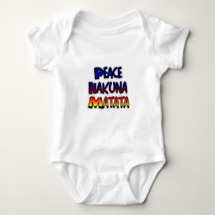 Body Peace Hakuna Matata Gradient Art