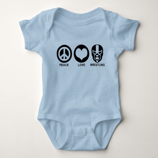 Body Peace love Lutling Baby T-shirt (Devant)