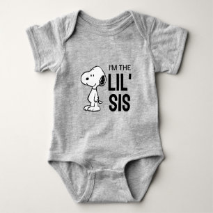 Body Peanuts Snoopy Je suis la petite sœur