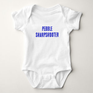 Body Pebble Sharpshooter - Bodysuit bébé bleu
