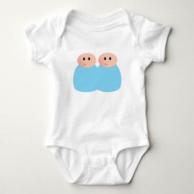 Body Peg Doll Blue Twin Vest (Devant)