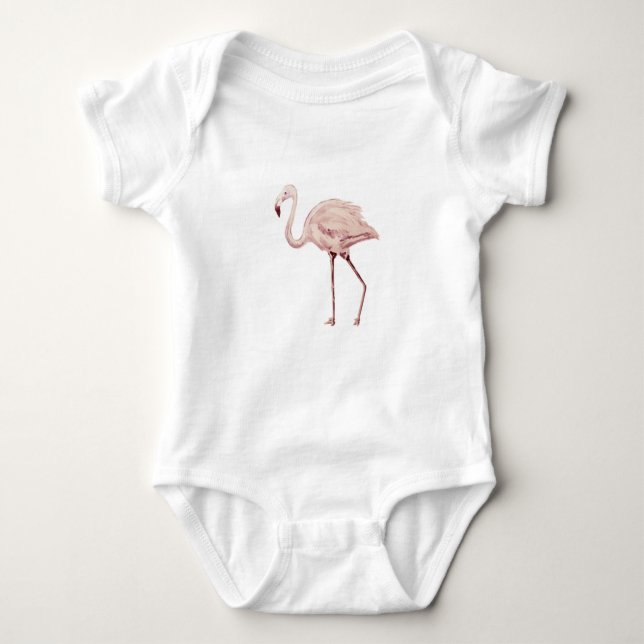 Body Peinture Flamant rose rose (Devant)