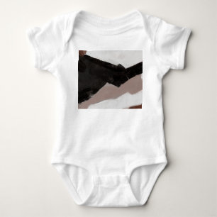 Body Peinture multimédia mixte, design abstrait minimal