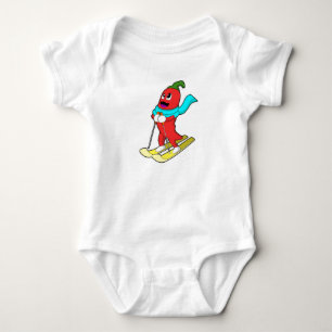 Body Pepper en Skier avec Ski