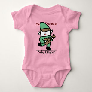 Body père Noël, bébé Noël