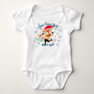 Body Père Noël Membre du personnel Dancing Fox Christma
