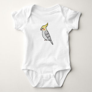 Body Perle Dessin Animé Perruche Oiseau