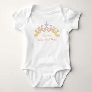 Body Perpetual Queen Crown Jaune Purple Personnalisable