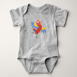 Body Perroquet heureux dansant oiseau mignon