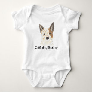Body Personalisable Red White Cattledog Heeler