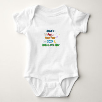 Body Personalized Baby’s First New Year – Cute Design