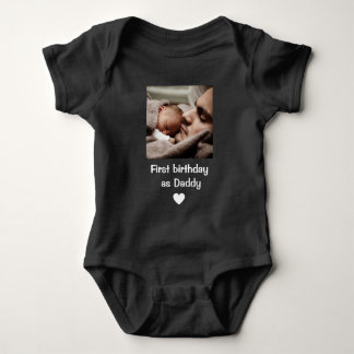 Body Personalized Happy 1st birthday as my daddy photo 