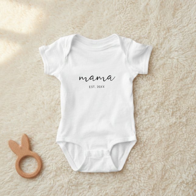 Body Personalized Mom and Est. Date Sweatshirt, Custom  (Créateur téléchargé)