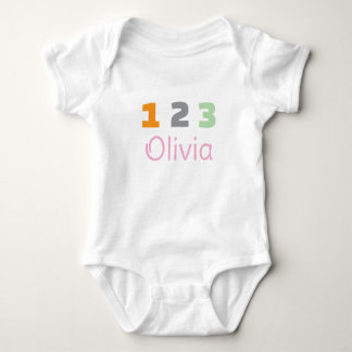 Body Personalized Triplets Outfit, Custom 1 2 3